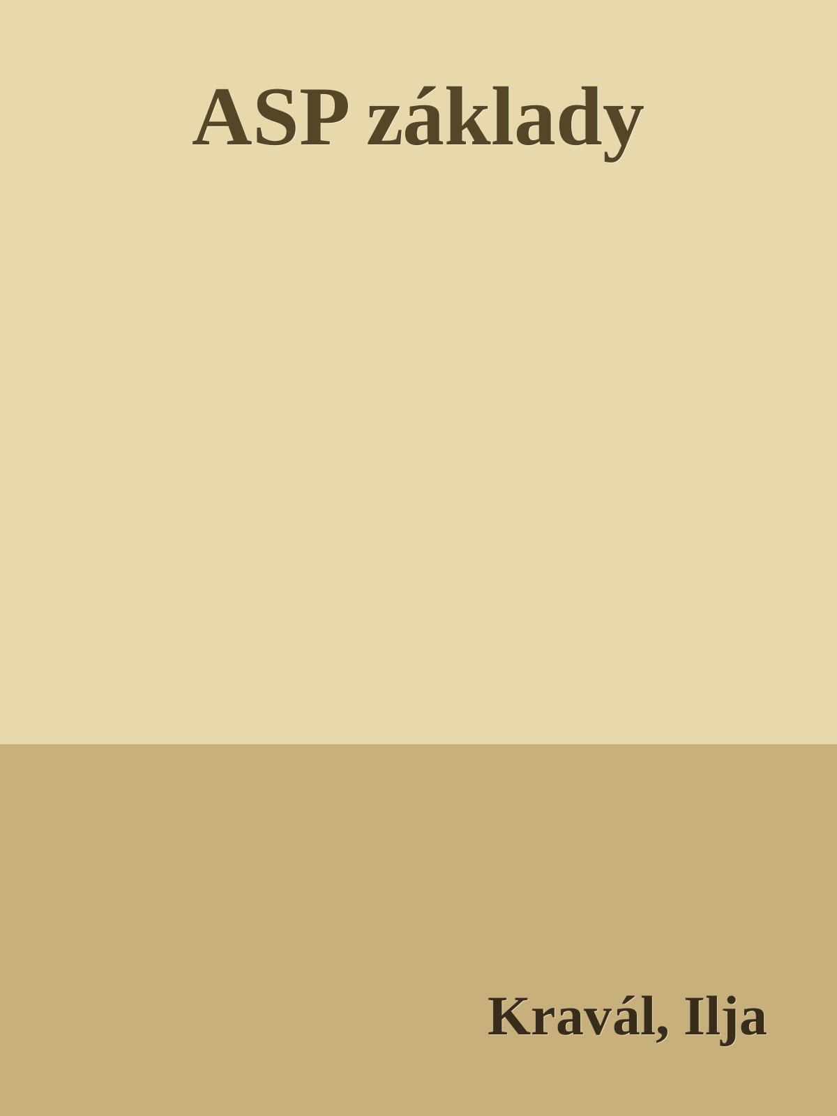 ASP základy